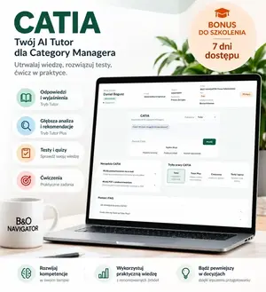 CATIA &ndash; AI Tutor dla Category Managera &ndash; 7 dni dostępu